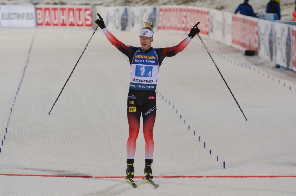 Johannes Thingnes Bo Gewinnt Den Sprint Der Manner Beim Weltcup In Annecy 2021 Biathlon News Eu